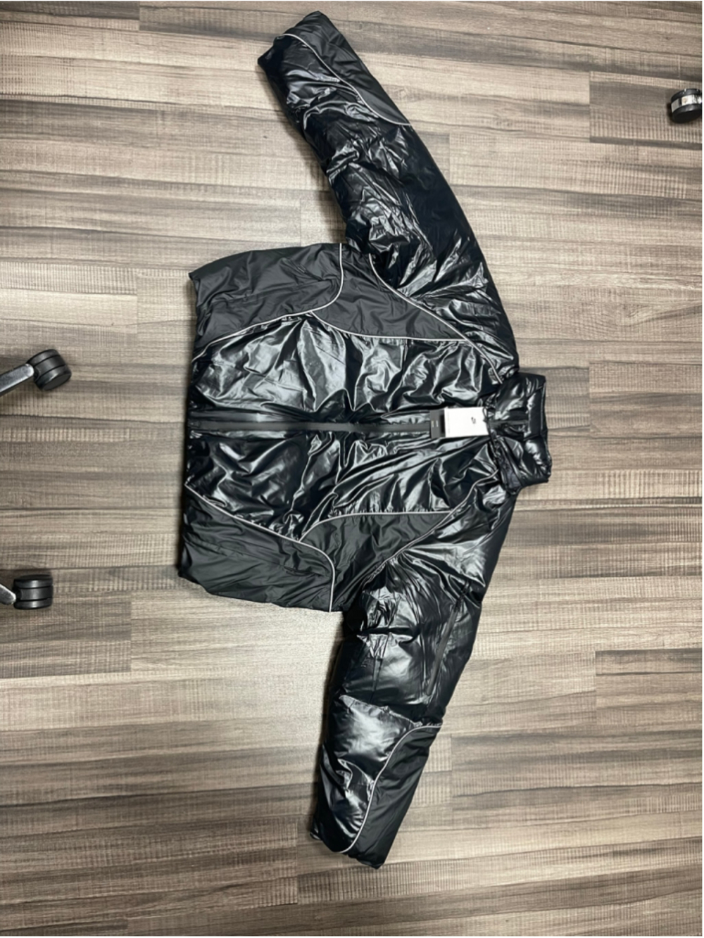 Men's Nike Puffer Jacket Black Size L